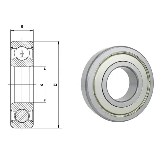 MLZ WM Brand Trade Assurance 6011 OEM Deep Groove Ball Bearings