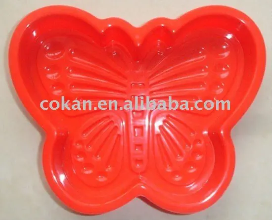 Butterfly shape silicone cupcake mold,silicone baking mold CK-C068A