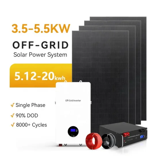10KW Off-Grid Home Solar Energy System: 5KW & 8KW Panels + LiFePO4 Battery