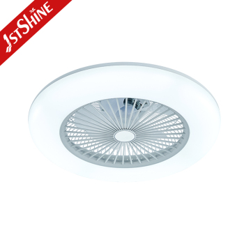 1stshine Ceiling Fan with Acrylic Blades and 3-Color LED Lighting