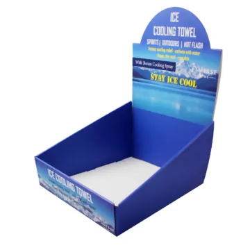 Print Cardboard Paper Counter Display Boxes for Electronic