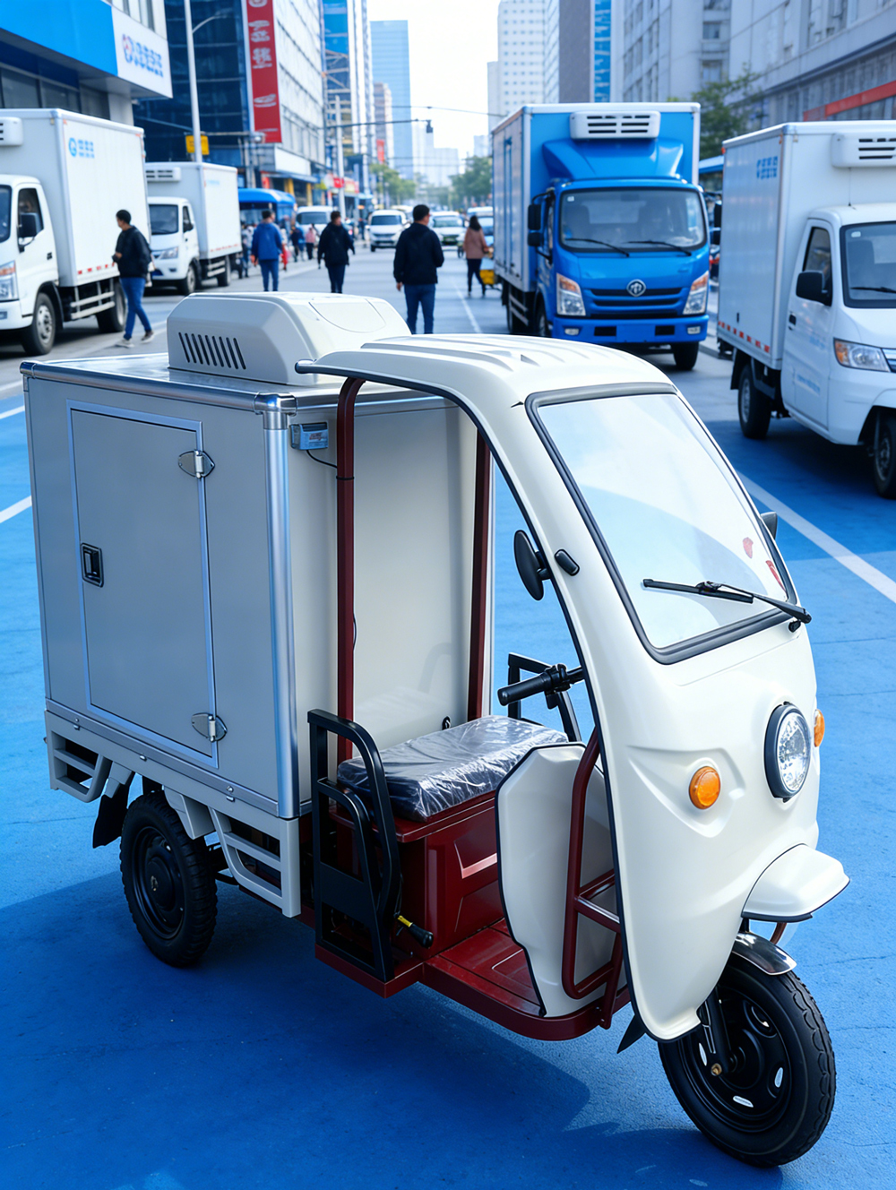 Newbase Cold Chain Delivery Tricycle