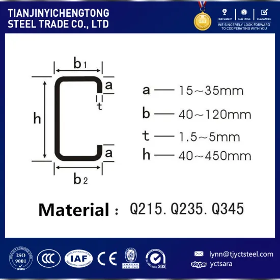 Carbon Steel C Type Channel Steel Prices