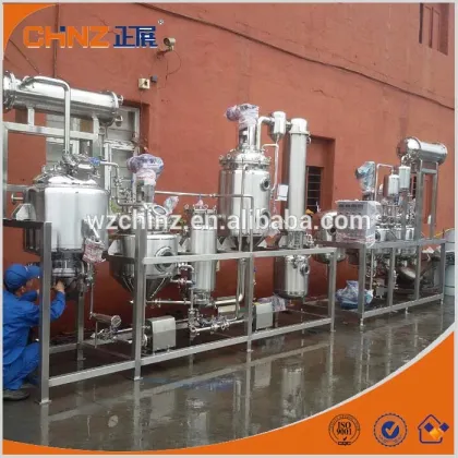 100L hot oil electric heating extractor & concentrator machine