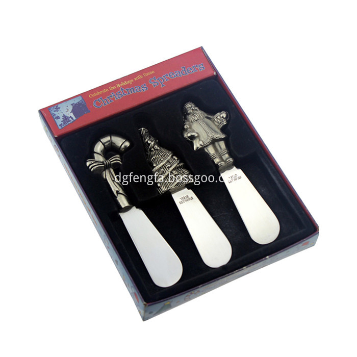 Combination suit butter knife with zinc alloy