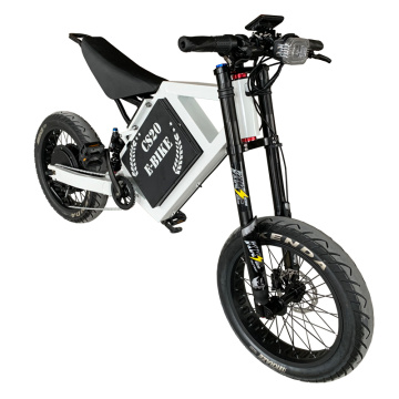 CS20 15KW Enduro E-Bike Dirt Pneus Motorcycle électrique