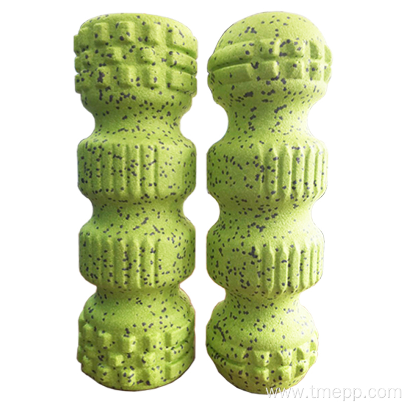 Gourd-shaped massage foam roller