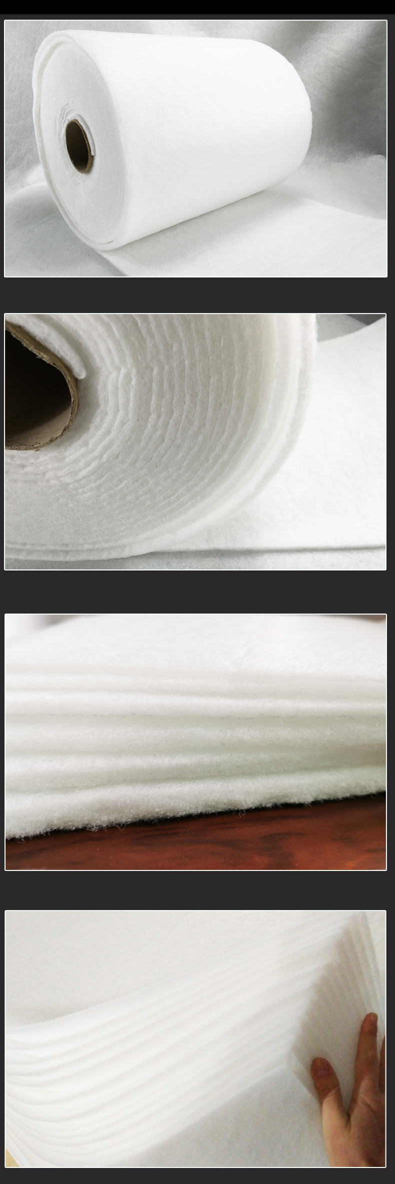 Filtro non tessuto ad alta efficienza cotone per filtro dell'aria cotone filtro efficienza primaria