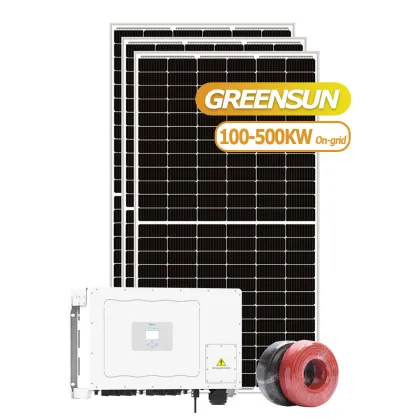 On-Grid Solar System 50KW-150KW 3 Phase MPPT Inverter - Completo Sistema Solar