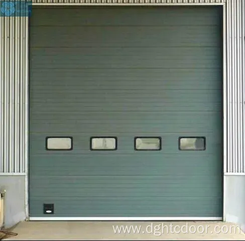 Industrial Vertical Sandwich Panel Overhead Lifting Doors