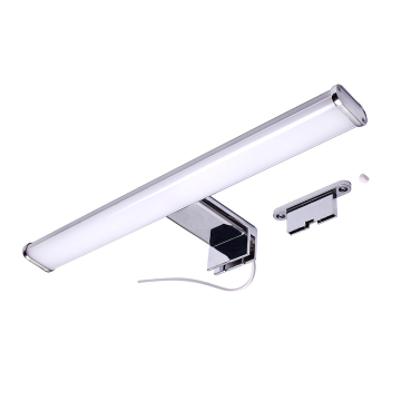 Homer Brand 220V IP44 Europe Modern 400mm x 8w Kabinet Kamar Mandi Cermin Dengan Lampu LED Di Finishing Chrome Dipoles