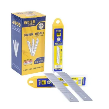 Best Seller 62-64HRC Ck75 EDC Snap Off Utility Knife Blades - 18mm