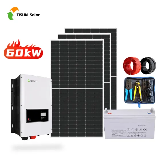 Tisun Smart Deye Longi 60kW Off-Grid Solar Energy System for Residential Use
