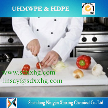 uhmwpe chopping sheet/polyethylene wear cutting board/food processing board