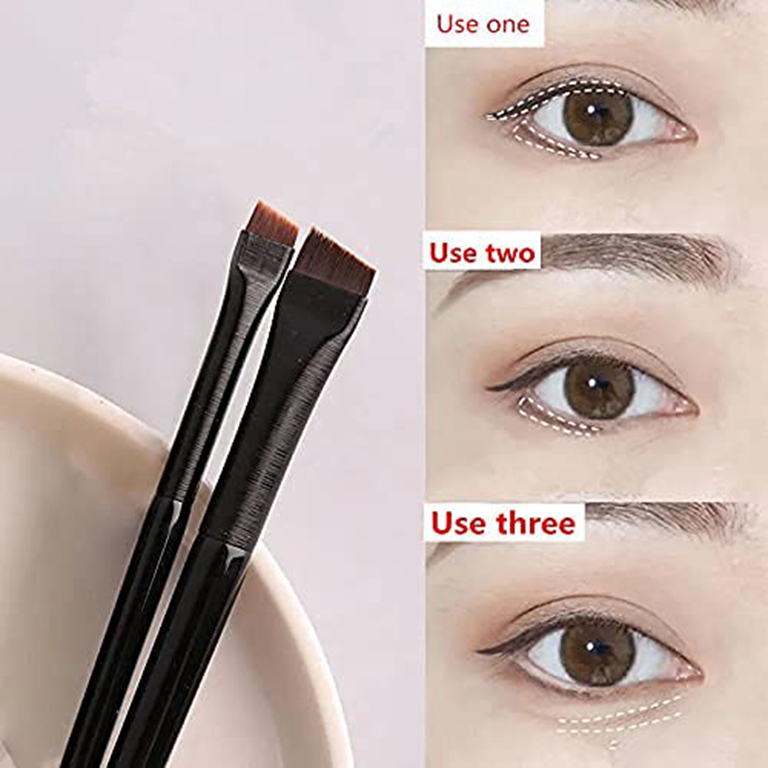 Brosse d'eye-liner cosmétique de la doublure pour les yeux