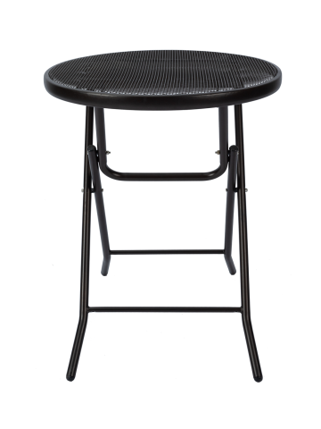 60cm Metal Mesh Folding Round Table