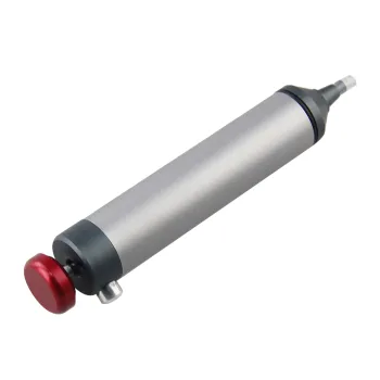 Soldering Iron Desoldering Kit with Suction Pump, Silicone Nozzle, and Durable Aluminum Body