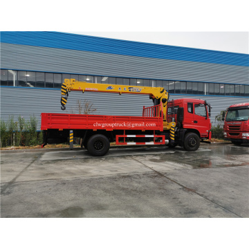 Grue montée sur camion hydraulique Dongfeng Boom