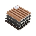 Bảng tường wpc flut clading mô hình sao chép độ rung tính năng giảm nhiễu tường