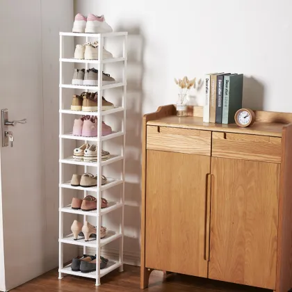 Plastic shoe rack Multilayer shoe rack
