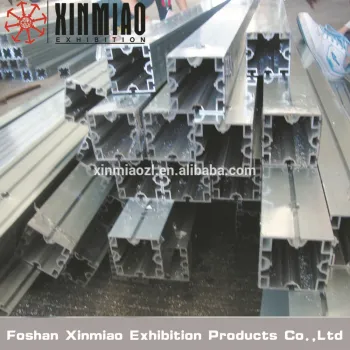 80*80MM square aluminium profiles for exhibition booth with 4 groove and 8 groove