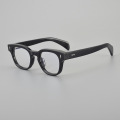 High Quality Acetate Frame Rectangle Eyewears Anti Blue light Spectacle Frame Thick Acetate Frame Supplier