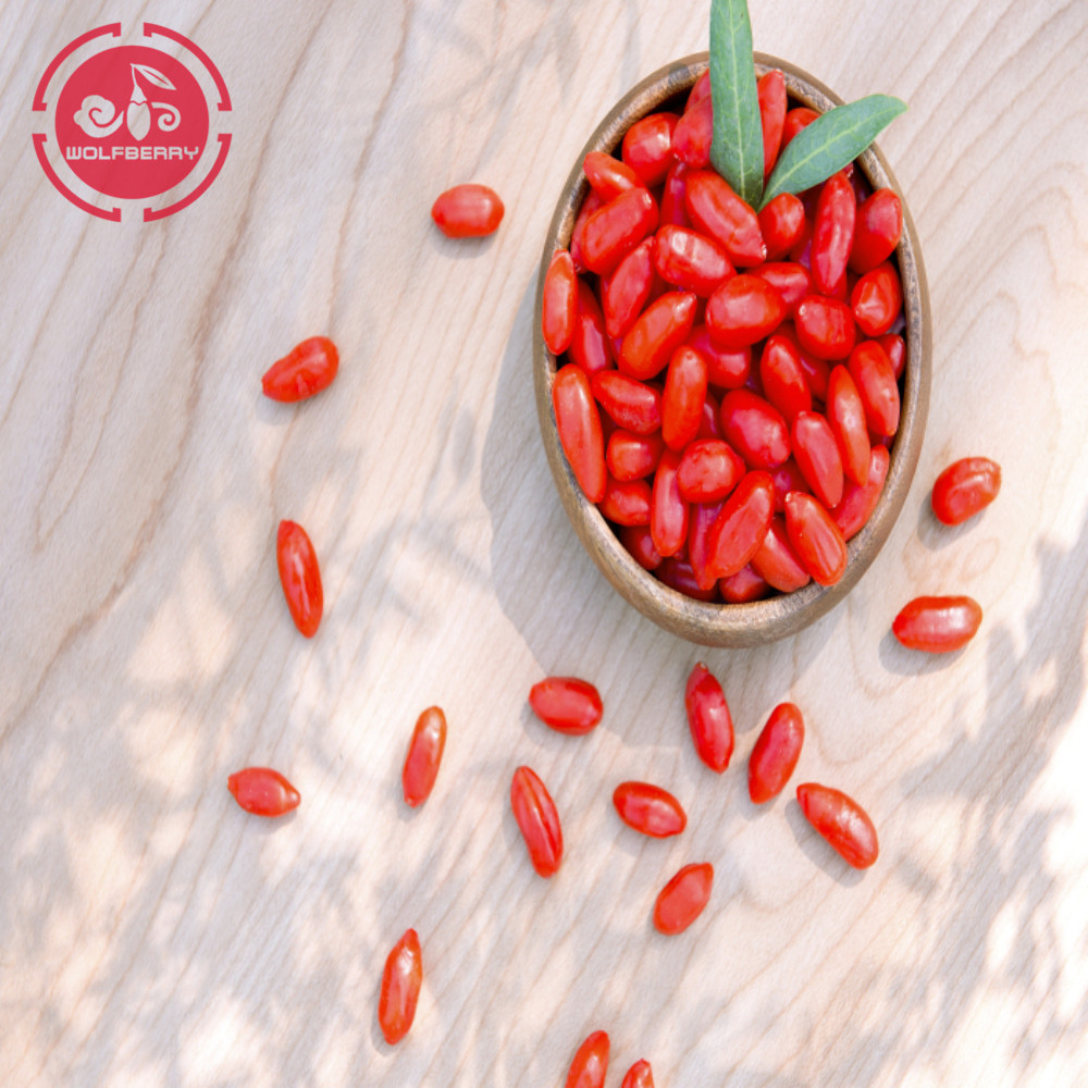 Bacche di goji seccate al sole con 18 aminoacidi