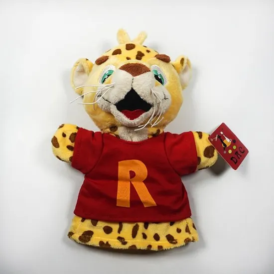 plush kids tiger hand puppet