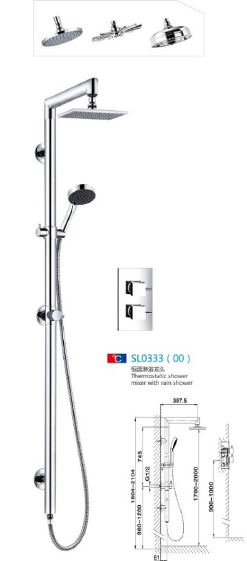 durable faucet set shower mixer with good price