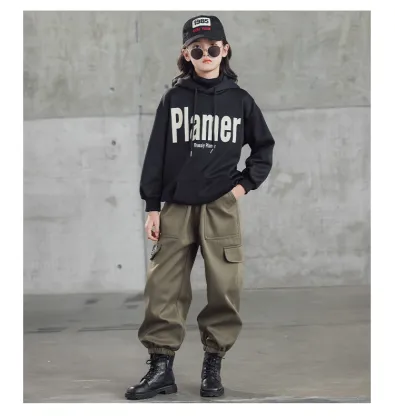 Black Children Winter Suit Winter Warm Suit