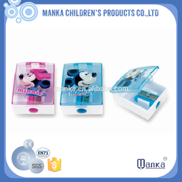 2015 new single hole plastic sharpener for kids