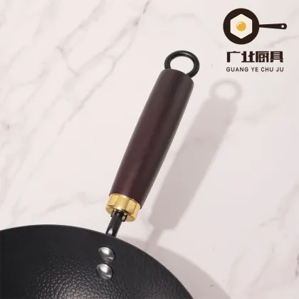 Custom Etched Wok for Non-Electric Cooking