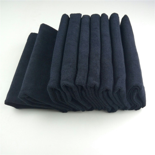 China Towel Factory Wholesale Microfiber Black Bath Towels