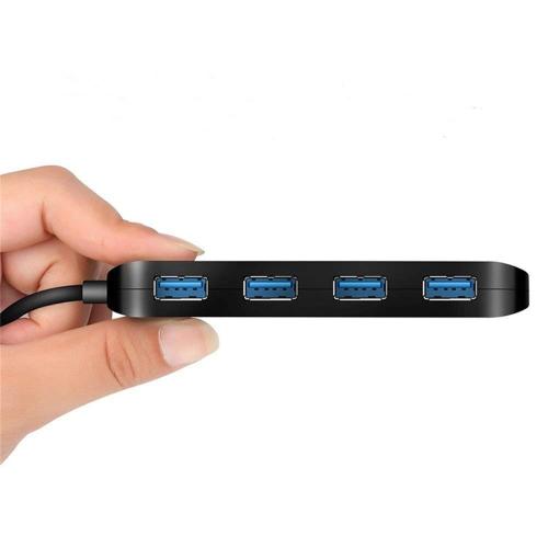 4 Port USB Hubs USB3.0 4-Port Multi Hub Expansion With LED Switch Manufactory