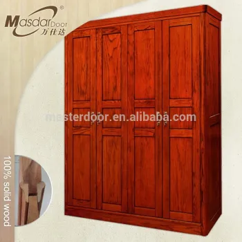 Indian bedroom hand carved solid wood wardrobe designs