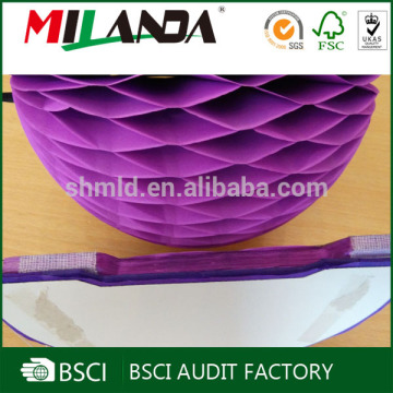 Wholesale beautiful thicker paper honeycomb ball