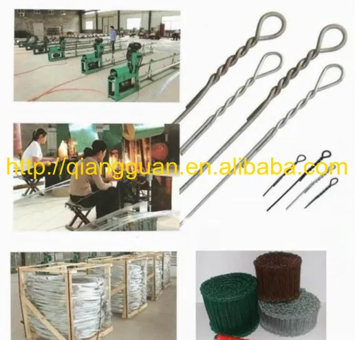 electro galvanized wire loop tie wire