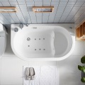 Small Jetted Bathtub Baby Freestanding Acrylic Whirlpool Bathtub