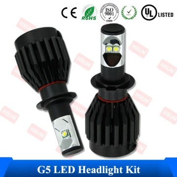 High quality automotive G5-8000 Lumen LED Headlight/car led headlamp/H7 auto led head light