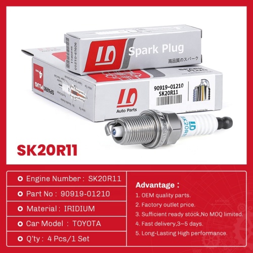 محرك إيريديوم سبارك بلج SK20R11 90919-01210 لتويوتا
