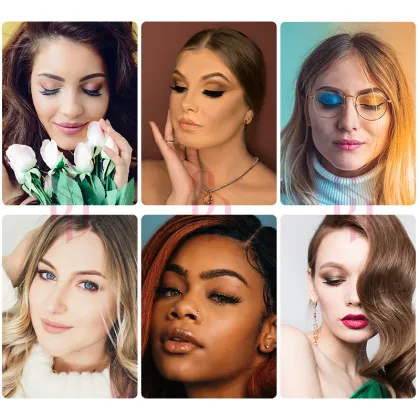 3D individual eyelash extension wholesale real mink eyelash extension sky eyelashes