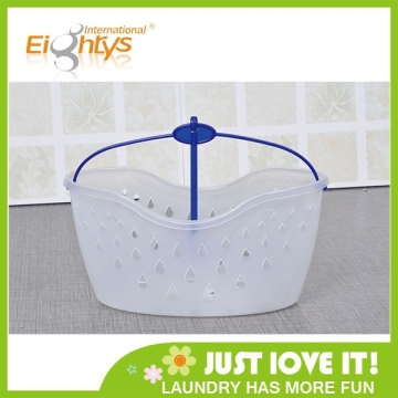 palstic storage rubber basket with handles