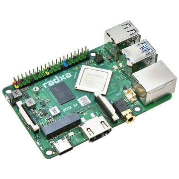 Rock PI 3A 4GB - Rockchip RK3568 Wi -Fi BT Single Board Computer