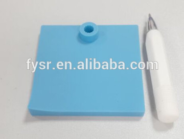 2016 hot sale silicone erasable writing pad for students