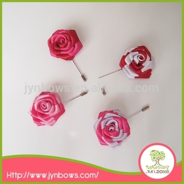 well look brooch silk flower pin for wedding