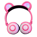 Hadiah Natal dipimpin headphone nirkabel anak-anak ringan