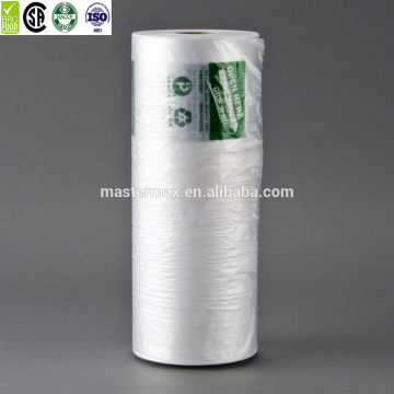 2017 Wholesale LDPE food grade clear bread plastic bags on roll