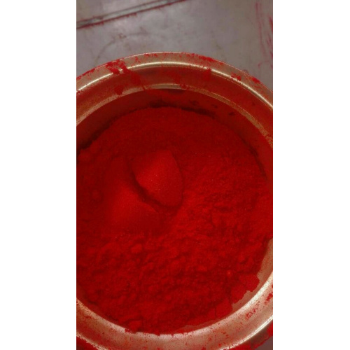 Paprika vermelha limpa em pó