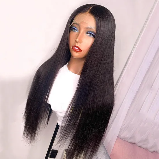 Wholesale Lace Frontal Closure Bundles Virgin Hair Brazilian Hair Peruvian Swiss Lace Closure 360 Frontal Lace Wig
