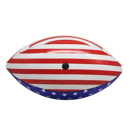 machine stitched professional american footballs